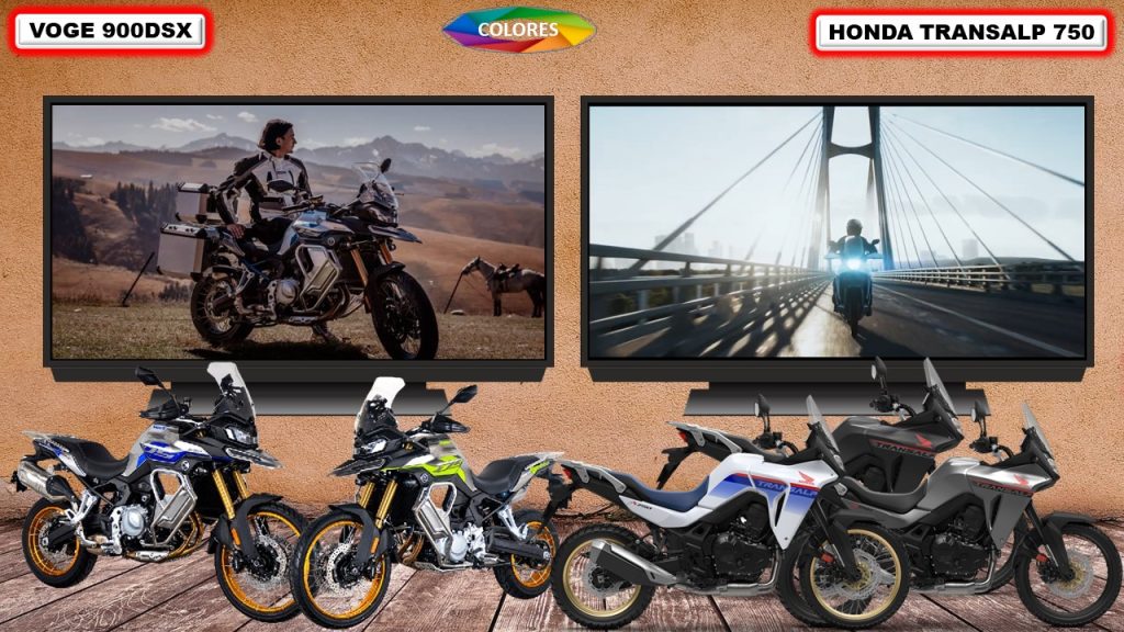 Comparativa VOGE 900DSX vs Honda XL750 Transalp